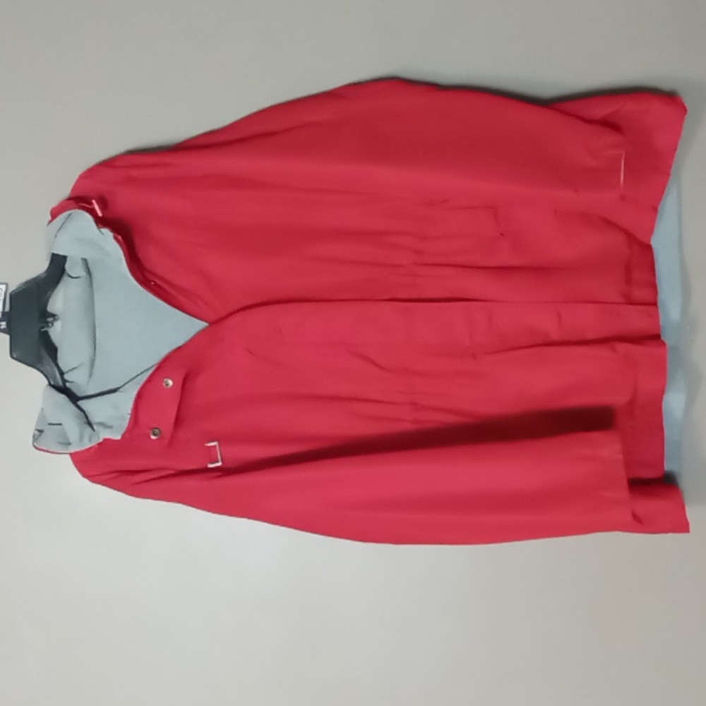 Covington Reversible Red and Grey Rain/Jersey Jacket w Pocket 20W-22W